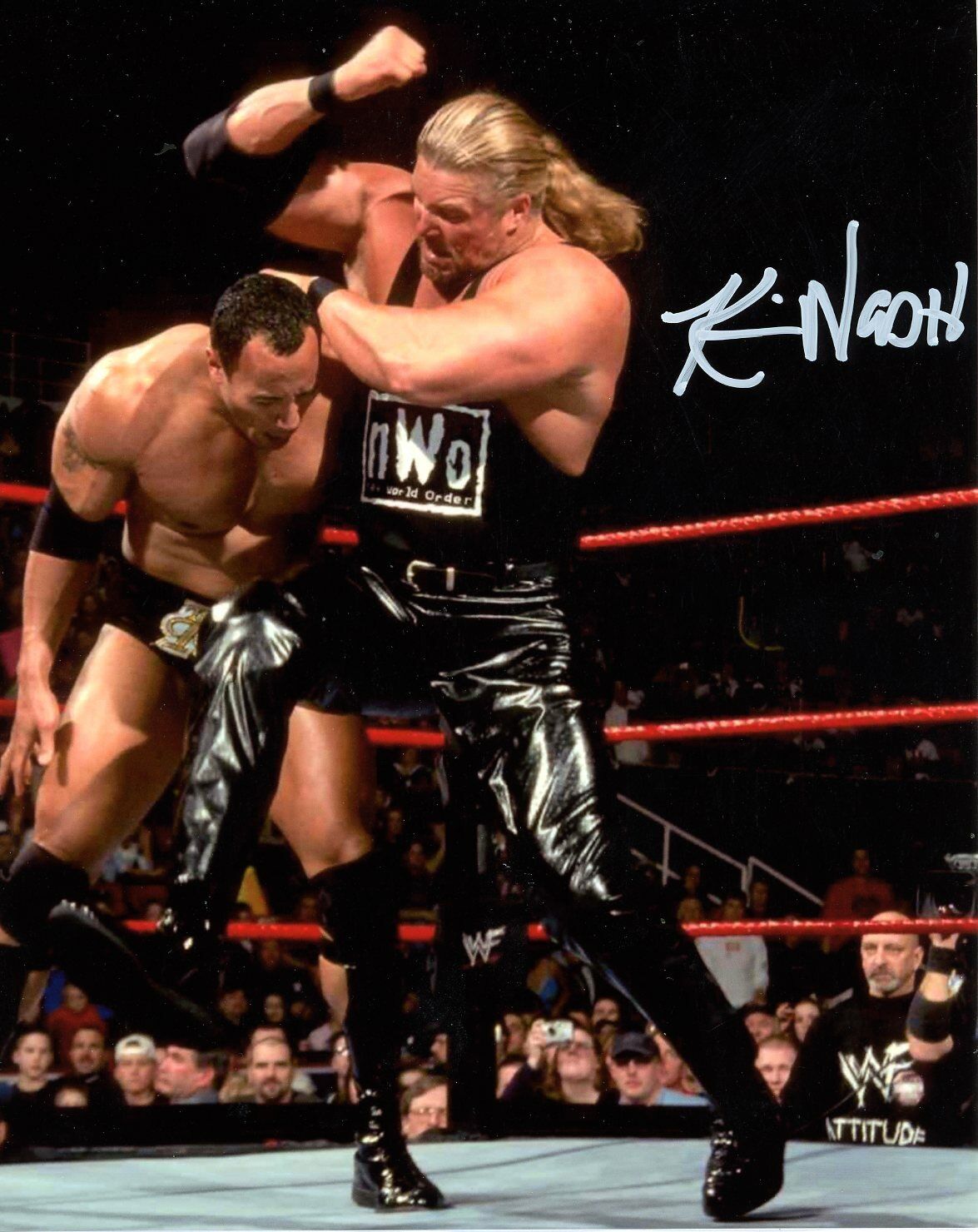 Kevin Nash ( Diesel) Autographed 8x10 WWE WCW TNA#1