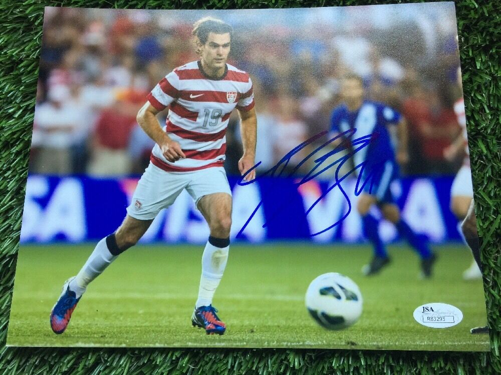 Team USA Graham Zusi Autographed Signed 8x10 Photo Poster painting JSA-COA