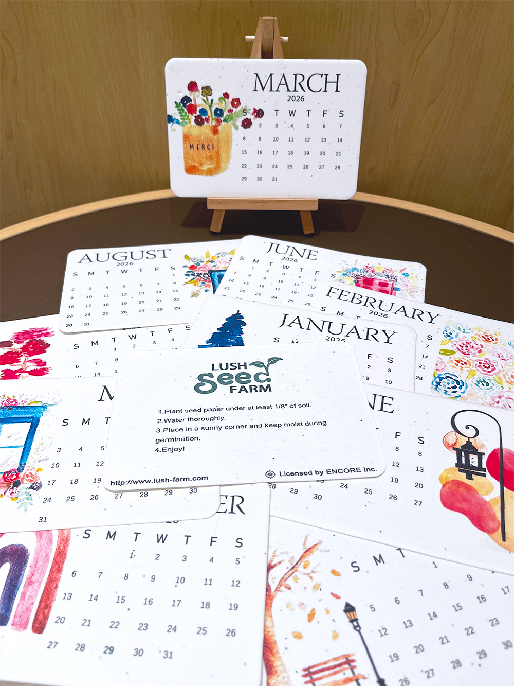 ✨New Arrivals 49% OFF Today🌱Eco-Friendly Plantable Seed Calendar 2026