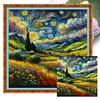 (US Local)Starry Sky-14CT Stamped Cross Stitch Kit(50x50cm)