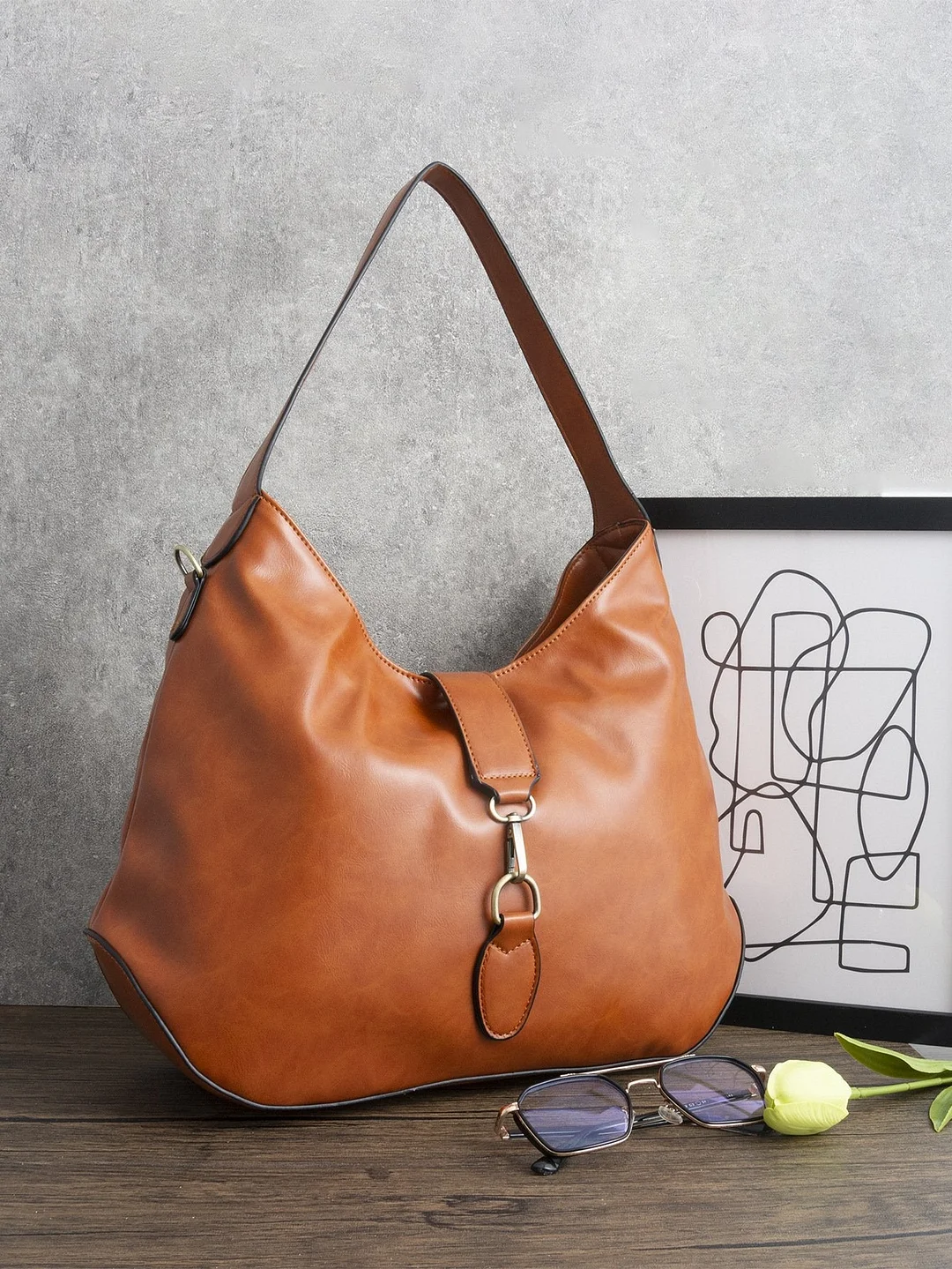 2022 New Retro Shoulder Bag Portable Tote Bag Large-capacity Fashion Women's Bag