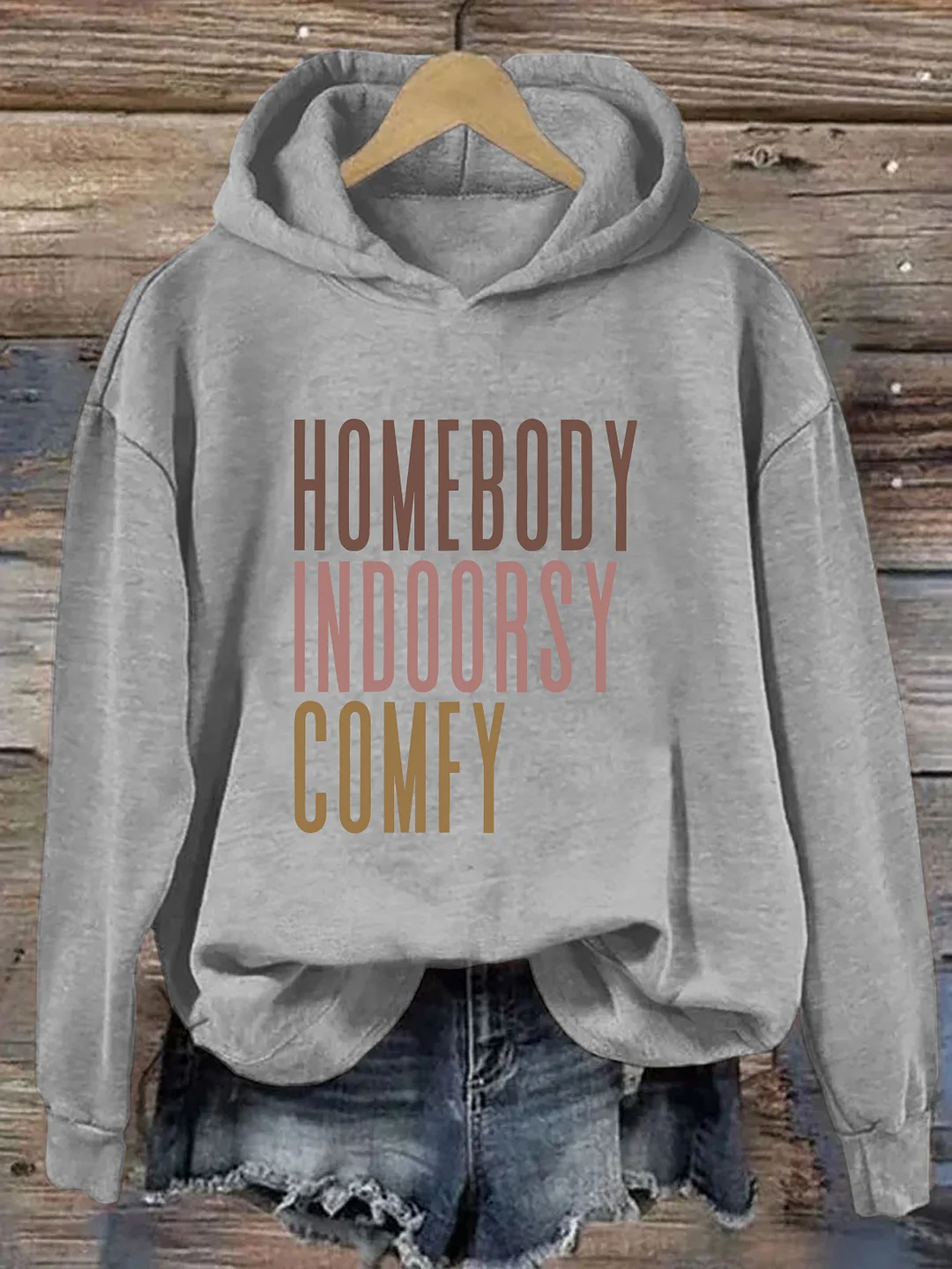 Homebody, Indoorsy, Comfy Hoodie
