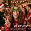 DIY Diamond Painting Christmas Glasses Frame No Lens 4pcs(Christmas)