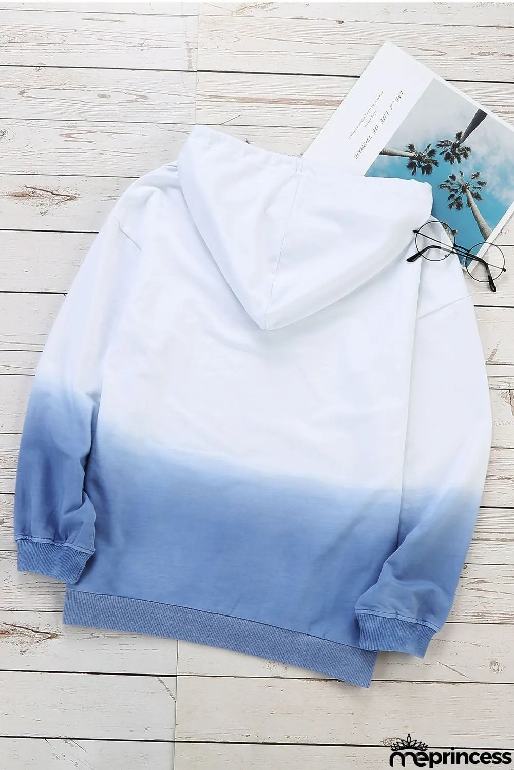 Gradient Long Sleeve Hoodie