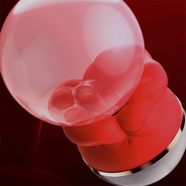 Suction Tongue Licking Swinging Clitoral Vibrator Oral Sex Toy