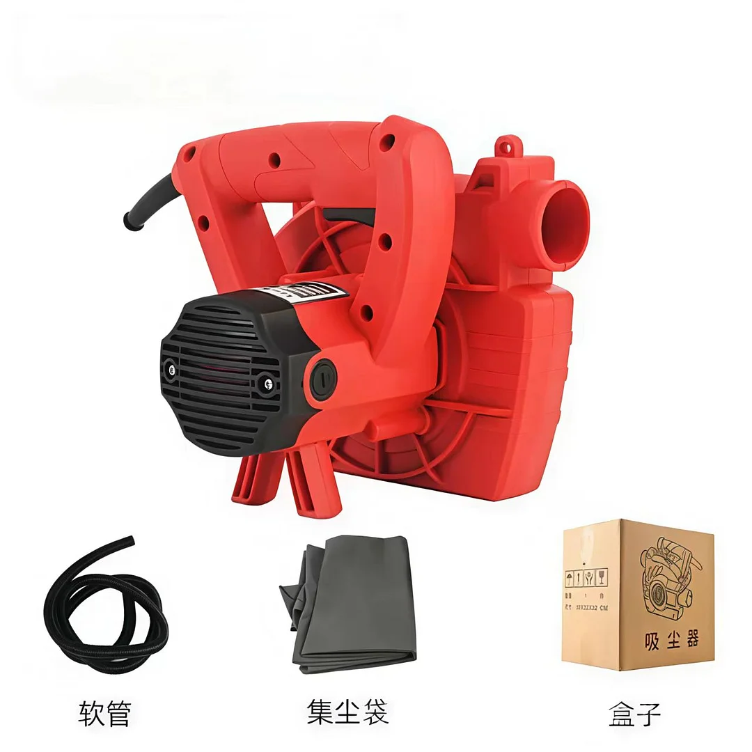 يعد مزيل الغبار عالي الكفاءة ومزدوج الغرض مناسبًا لمعظم الآلات (النفخ / التنظيف بالمكنسة الكهربائية).