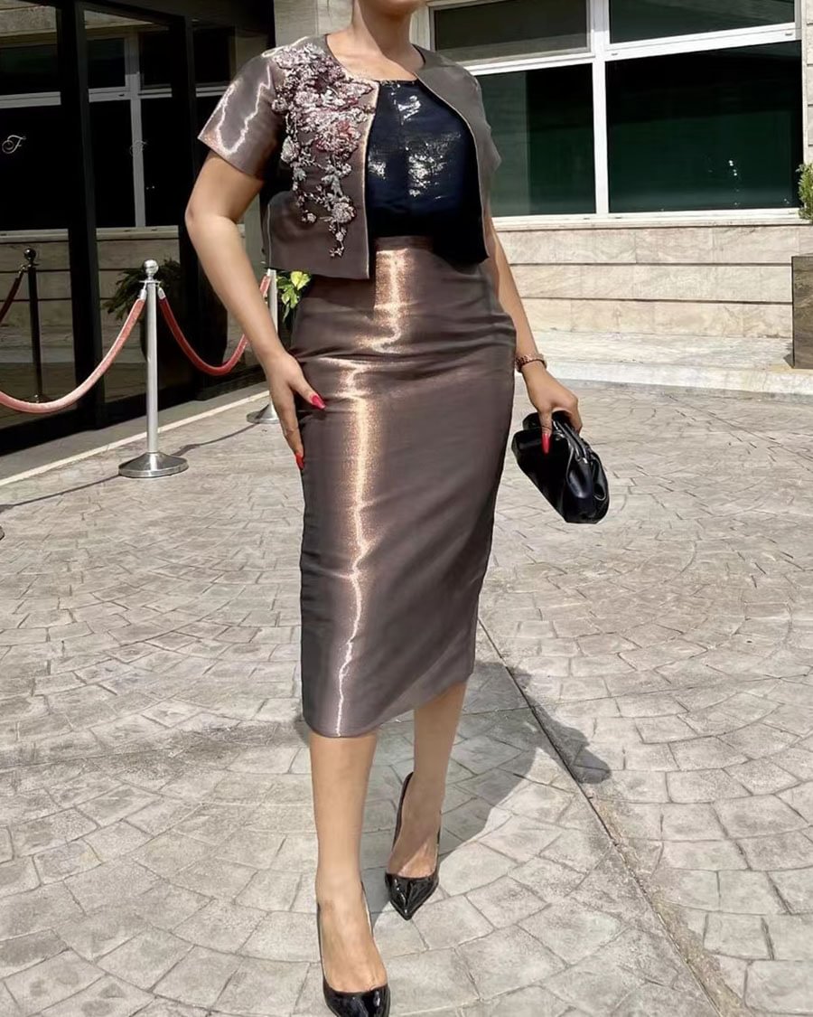 Ladies Casual Versatile Print Dress
