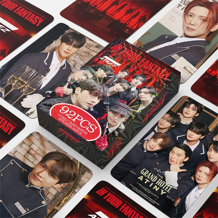 2025 Ateez In Your Fantasy World Tour Lomo Card  officialateezshop