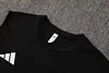 Joyfball 2025/2026 Real Madrid pre-match training Black Jersey+Shorts  1:1 Thai Quality