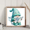 (Counted/Stamped)Goblin Goes To Toilet-18CT Cross Stitch 25*25cm/9.84*9.84in