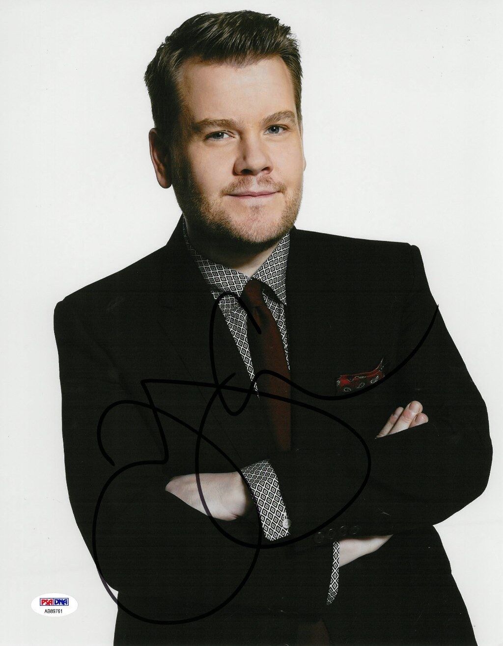 James Corden Signed Authentic Autographed 11x14 Photo Poster painting PSA/DNA #AB89761