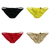 Men's Low-Waist Sexy Ultra-Thin Translucent Briefs