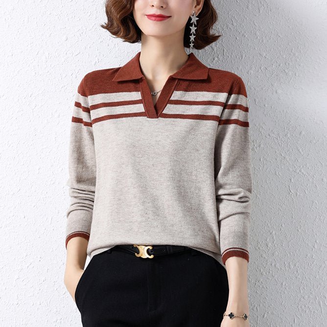 Long Sleeve Solid Casual Sweater