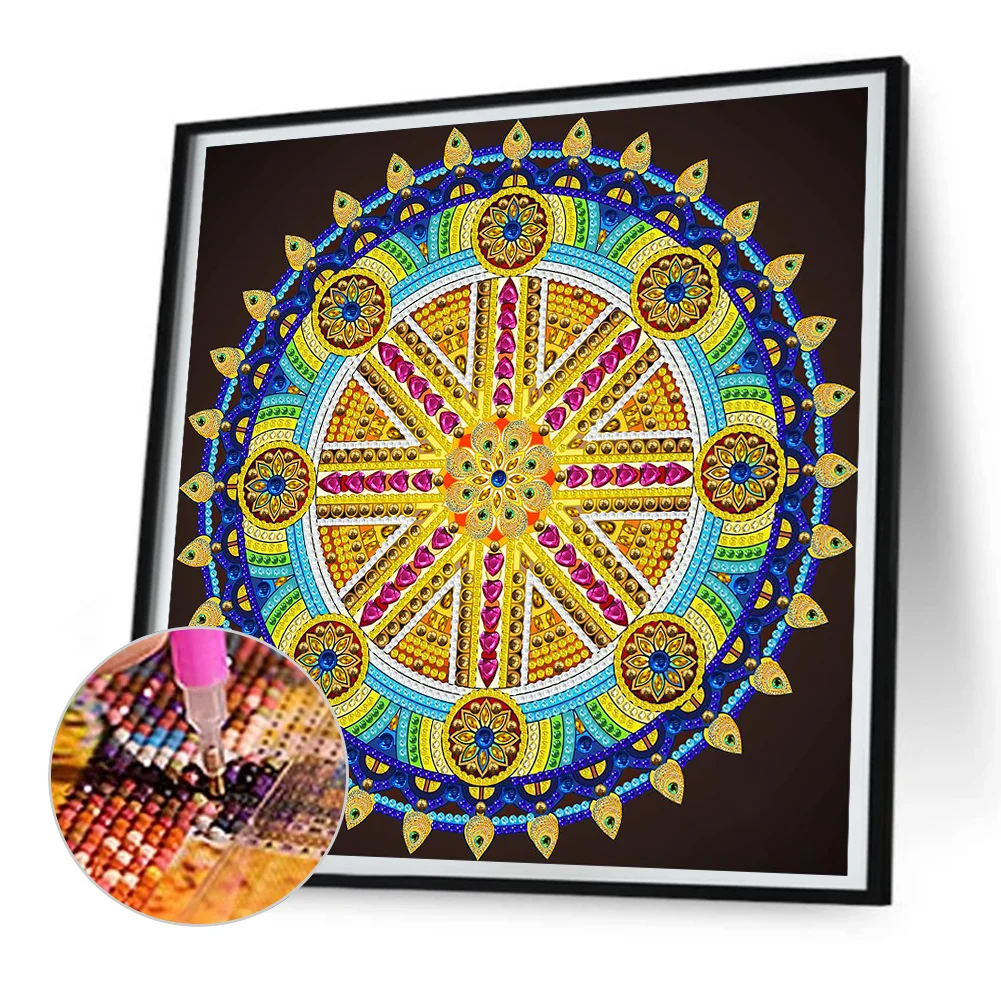 Special Shape Diamond Painting 30*30cm - Mandala