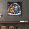 Diamond Painting -DIY Round Drill Winter Leaves(40x40cm)