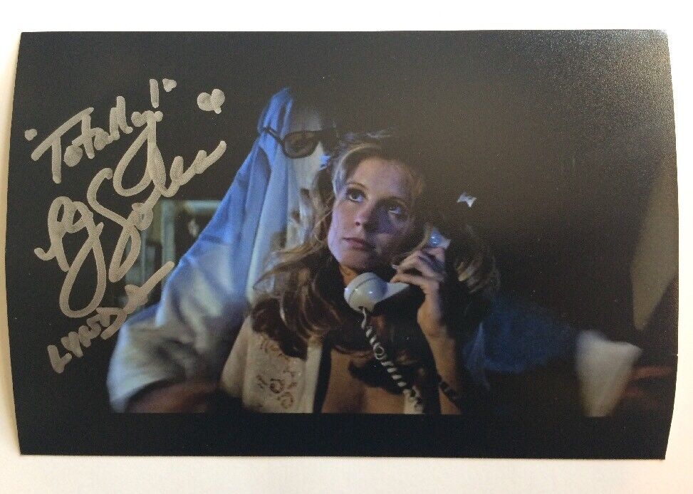 P. J. Soles Autograph Photo Poster painting Authentic Halloween Will Pass BAS PSA JSA