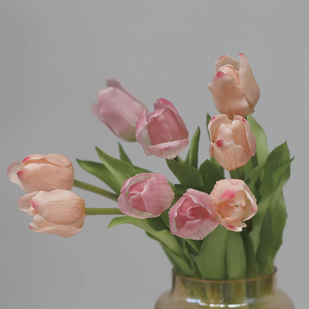 Single simulation tulip desktop decoration home decoration