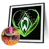 Werder Bremen Football Team Logo-Full Round Diamond Painting 40*40cm