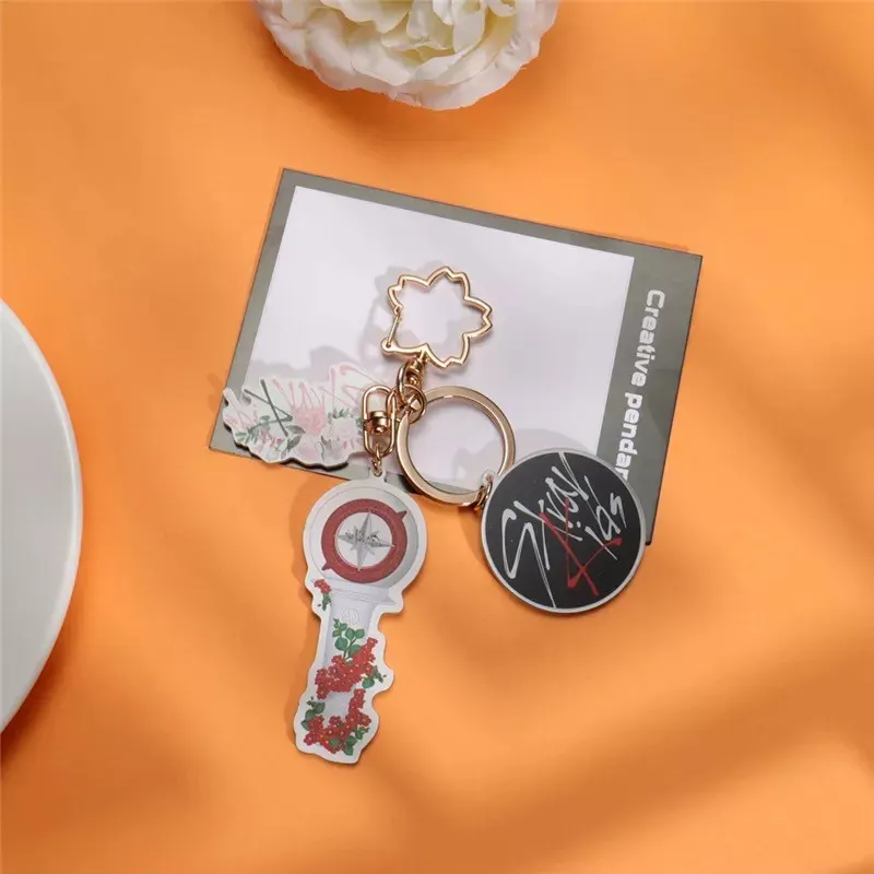 Sml Keychains Stray Kids Creative Pattern Keychain