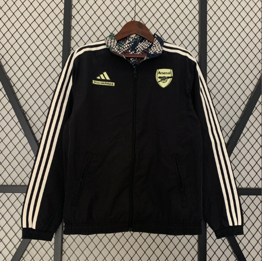 23/24 Windbreaker Double Side Arsenal Football T-Shirt Thai Quality