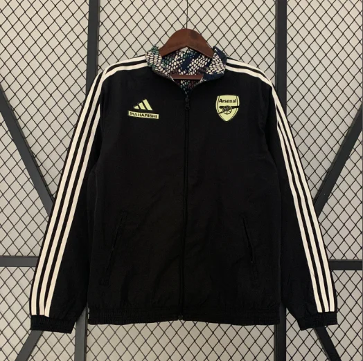 23/24 Windbreaker Double Side Arsenal Football T-Shirt Thai Quality