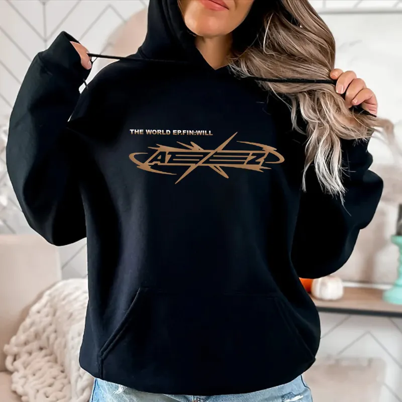 Ateez The World Ep.Fin Will Mito Bunny Hoodie