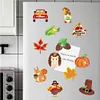 12PCS Diamond Painting Magnets Refrigerator for Adult Kid Fridge Kit(Thanksgiving)