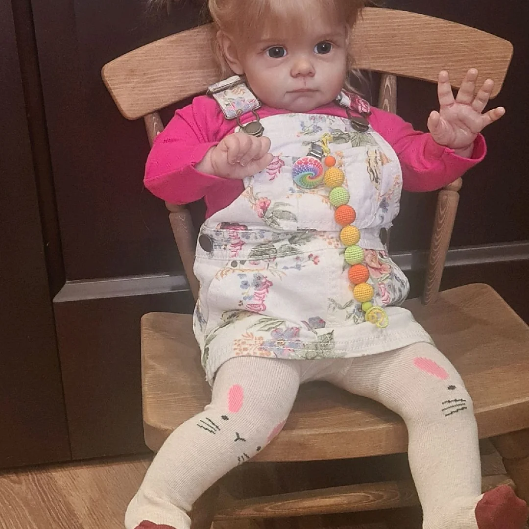 [Dolls with "Heartbeat" and Sound]15'' Lifelike Soft Reborn Reborn Baby