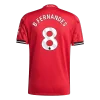 B.FERNANDES #8 Manchester United Home Authentic Soccer Jersey 2025/26