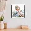 Diamond Painting -DIY Round Drill Girl