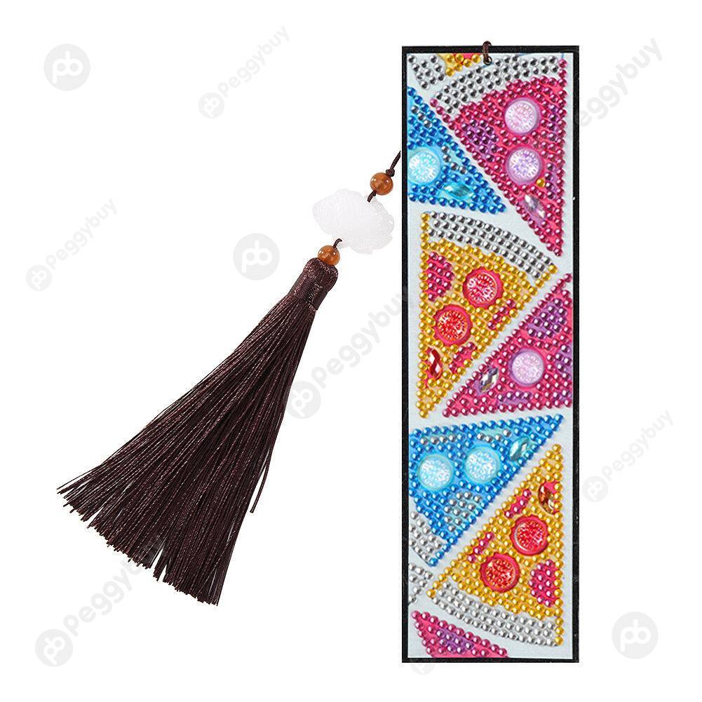 

Pizza-DIY Creative Diamond Bookmark, 501 Original