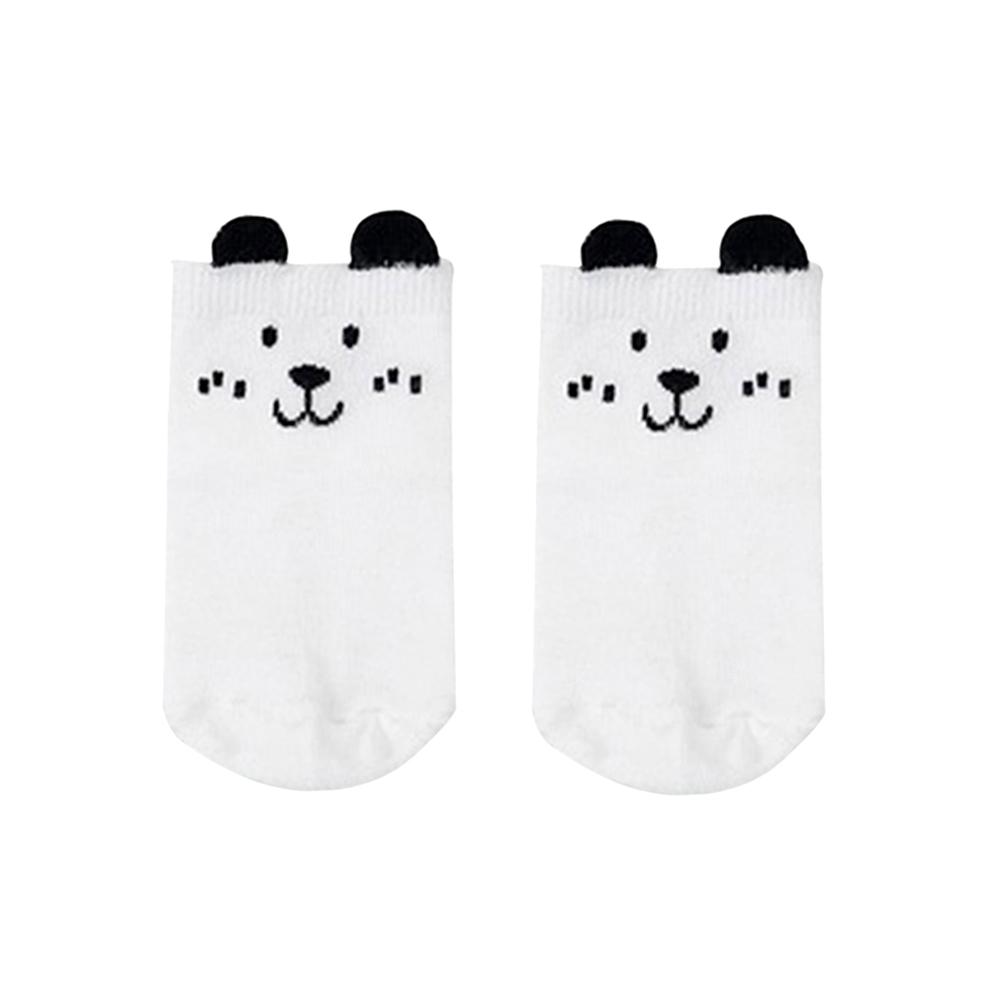 

2-4Y Kids Boys Girls 3D Cartoon Print Socks Cotton Anti-slip Floor Socks, Black, 501 Original