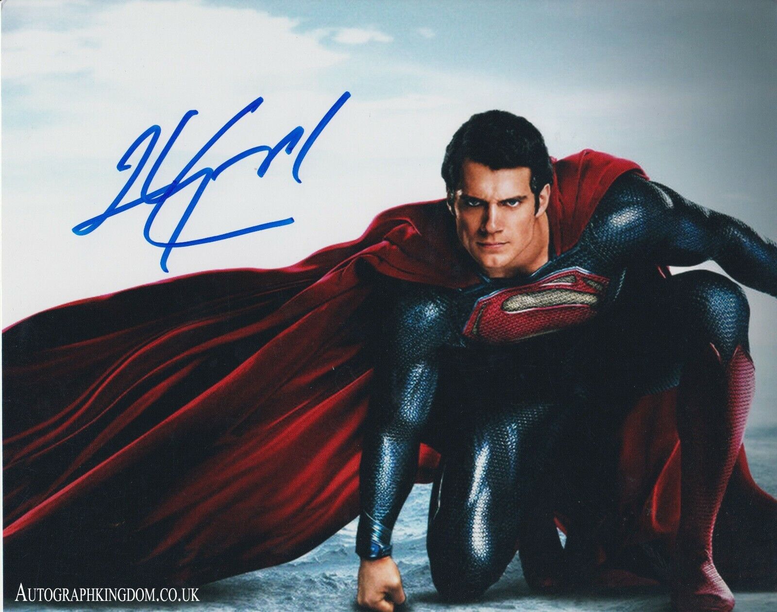 Henry Cavill Superman Man of Steel 8 X 10  Signed / Autographed Photo Poster painting (PP #3)