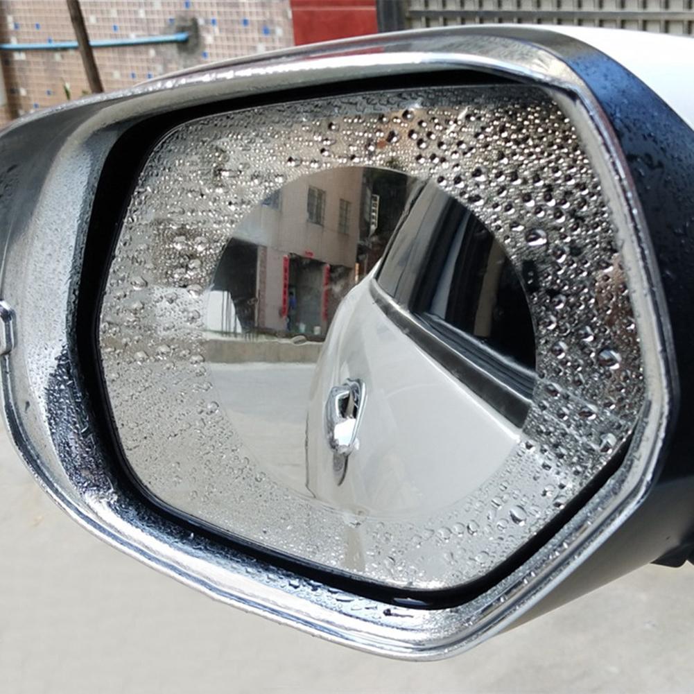

4/8pcs Anti Fog Rainproof Nano Car Mirror Window Clear Film Cover Sticker, 4pcs装20*17.5cm+15*10cm, 501 Original