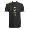 E.&Aacute;LVAREZ #4 Mexico Third Away Authentic Soccer Jersey 2025 -Gold Cup