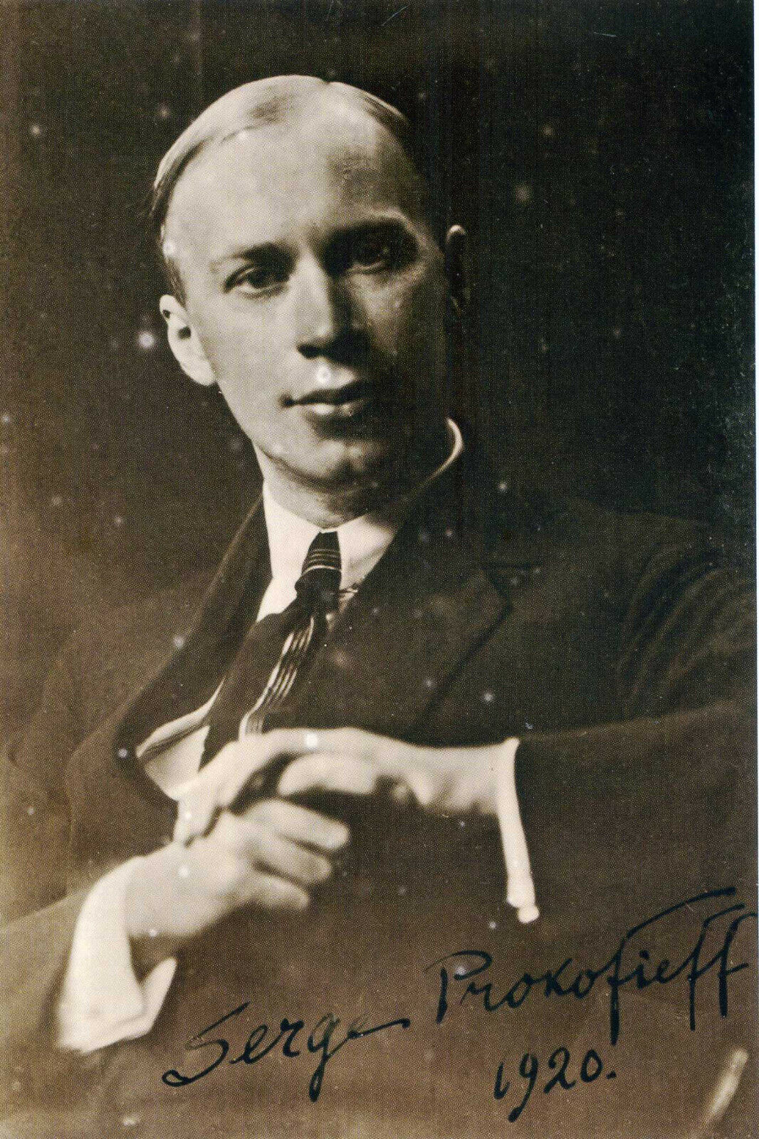 SERGE PROKOFIEV Signed Photo Poster paintinggraph - Russian Composer Pianist Conductor preprint