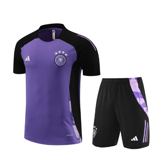2024 Germany Training Kit Purple Football T-Shirt Thai Quality