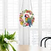 2Pcs couronne de perroquet - 5d bricolage artisanat pendentif
