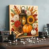 Happy Thanksgiving Day DIY 5D Diamond Painting Kit with Frame 25x25cm
