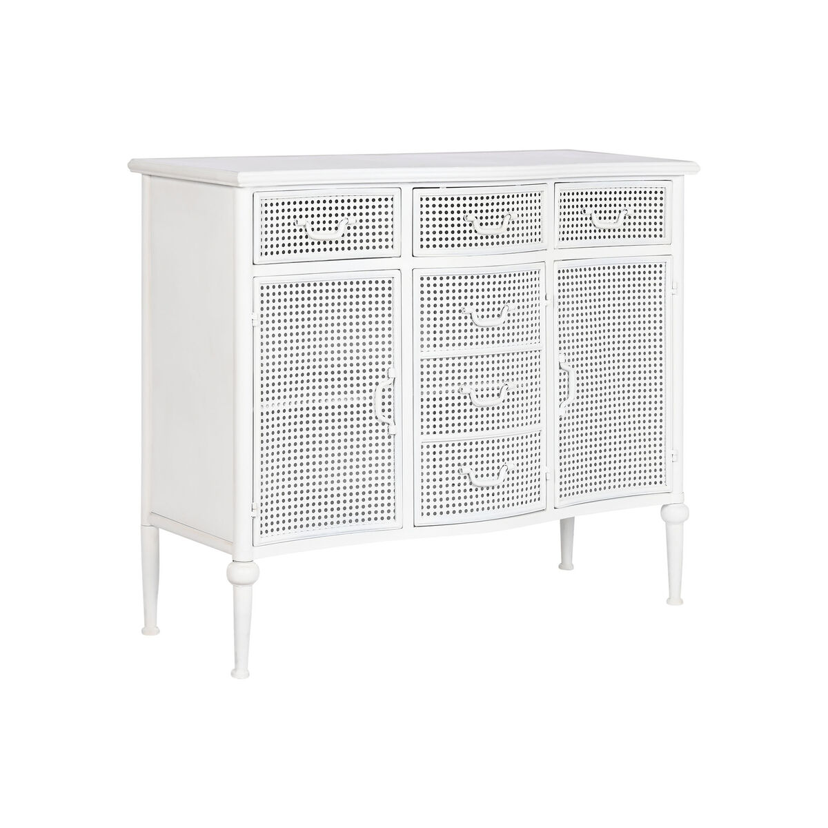 Sideboard Home ESPRIT White Metal 101 x 42 x 85 cm