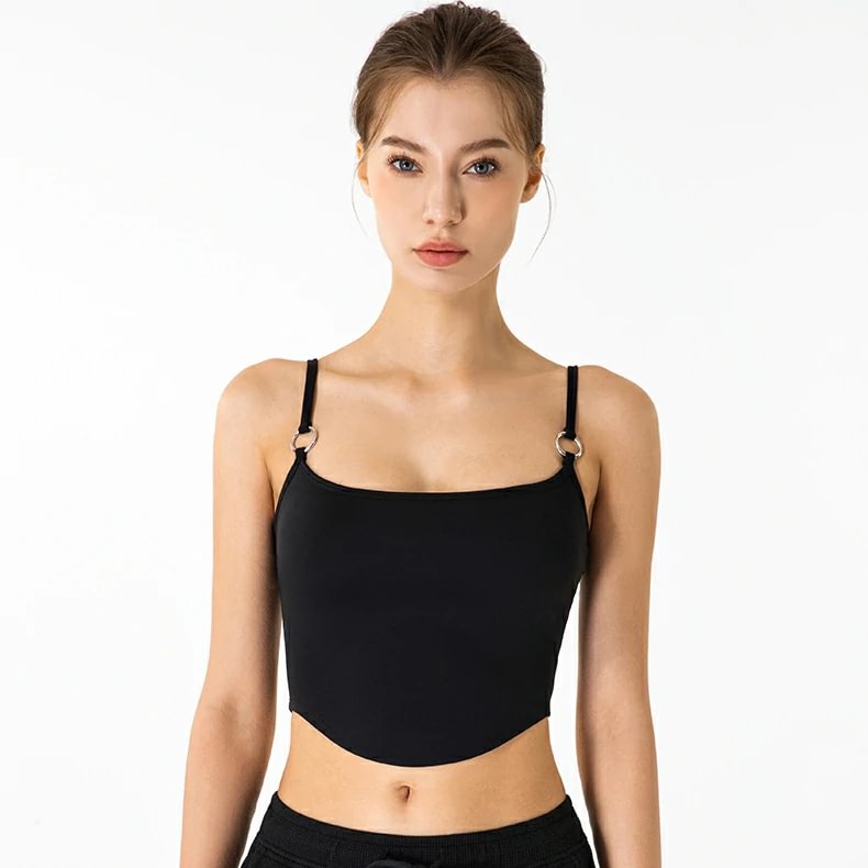 Hergymclothing cute workout bra tops display