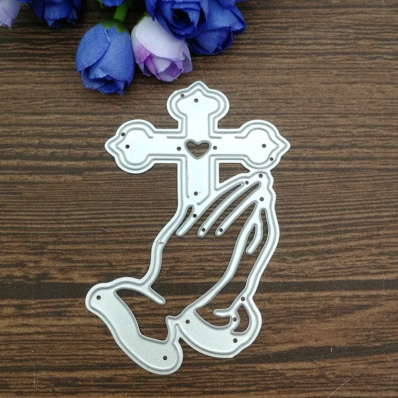 Vine Cross Bless Metal Cutting Dies Stencils For DIY Scrapbooking Decorative Embossing Handcraft Die Cutting Template