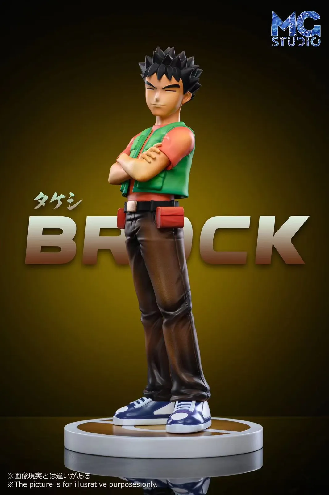 1/20 & 1/8 Scale World Zukan Misty & Brock - Pokemon Resin Statue