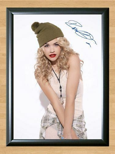 Rita Ora Hot Right Now Signed Autographed Photo Poster painting Poster Print Memorabilia A3 Size 11.7x16.5