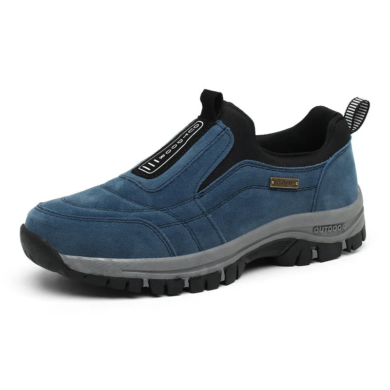 Men's Low Top Slips Outdoor Hiking Shoes