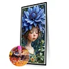 Diamond Painting - Full Round Drill - Girl(Canvas|40*70cm)