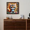 Diamond Painting-DIY Full Round Drill Cat