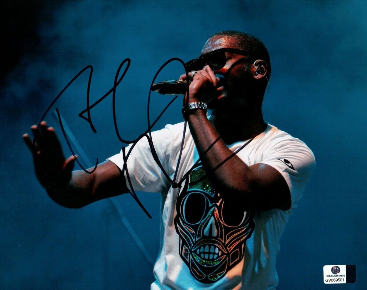 Tinie Tempah Signed Autographed 8X10 Photo Poster painting On Stage White Shirt GV869501