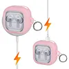 For Samsung Galaxy Buds 4 Pro Protective Cover with Holder Headphone Protective Case Lock Design Anti Drop Wireless Headphone Cover Full-Body Protection Shell