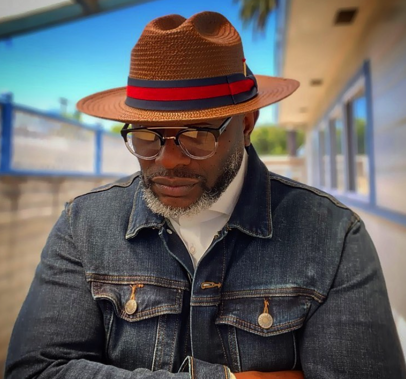 Clearance-Miller Ranch Fedora -- Patriotic Straw [BUY 2 FREE SHIPPING & BOX PACKING]